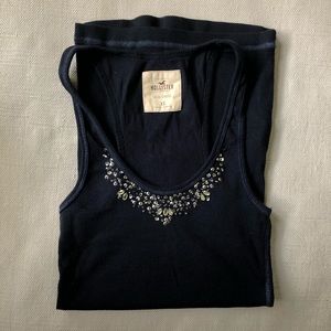 💛bedazzled Hollister tank